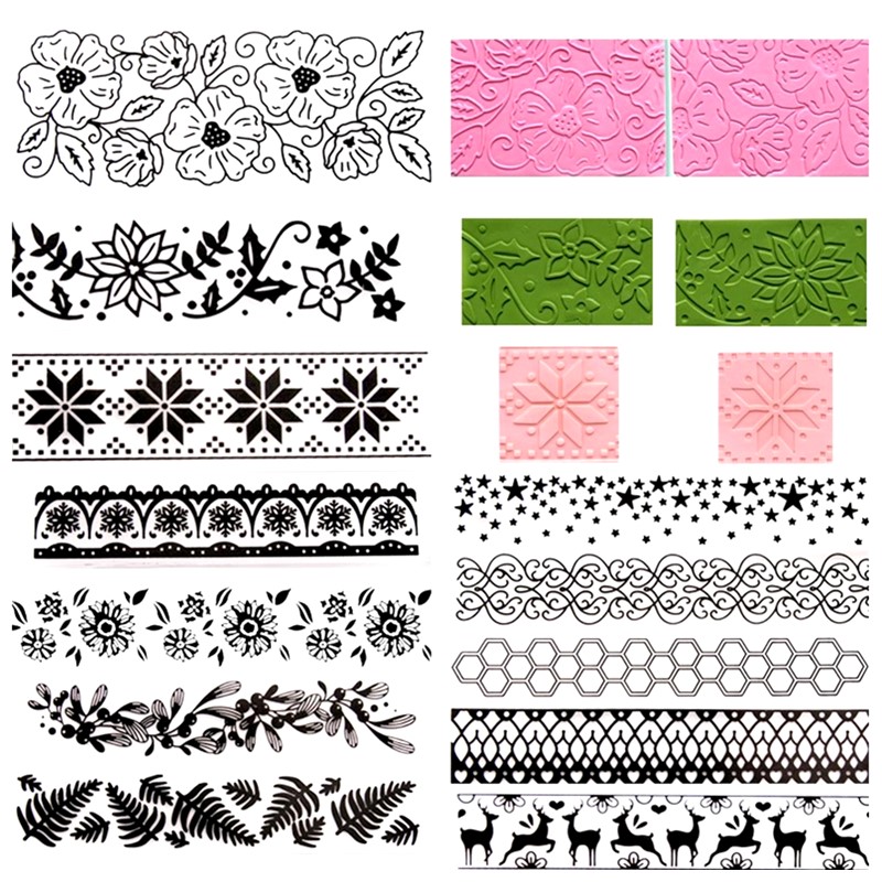Gardening Tools Diy - SNASAN Foglie Fiore Stella Pizzo Concavo