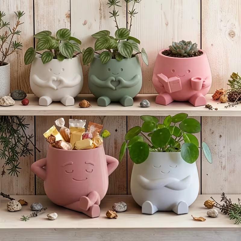 Gardening Tools Cute - Vaso per Fiori a Forma di