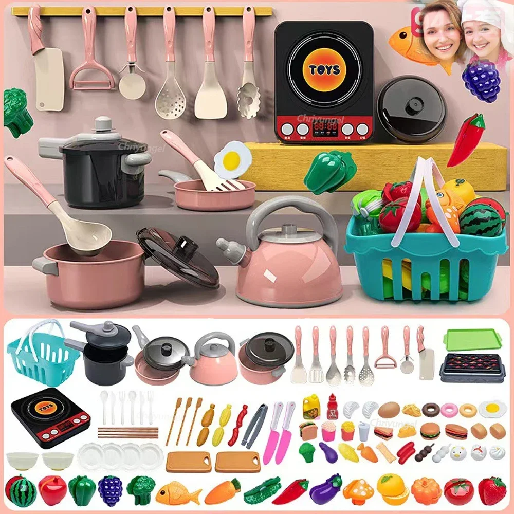 Gardening Tools Girls - Set di giocattoli da cucina per