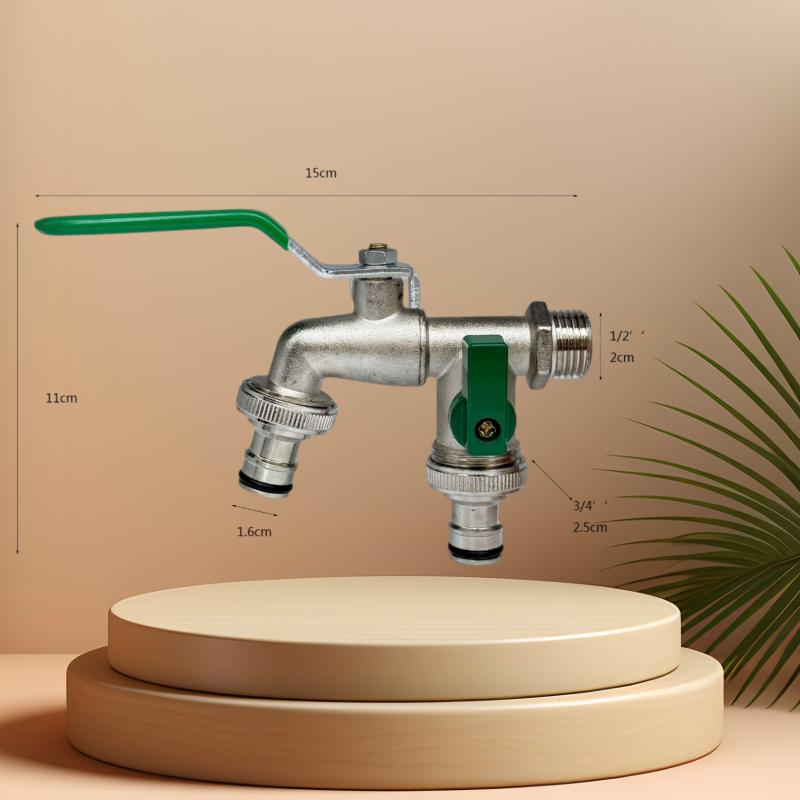 Gardening Tools Uses - Rubinetto per Acqua da 1/2 Pollice