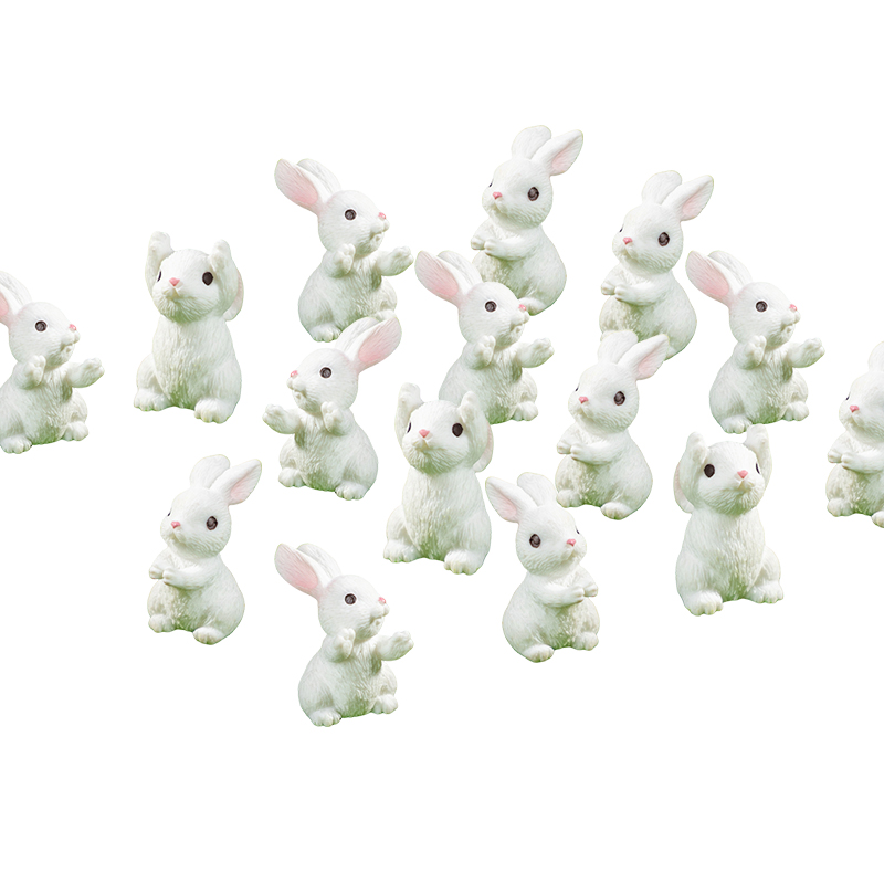 Gardening Tools Cute - 5/10 pezzi mini miniature di coniglietti