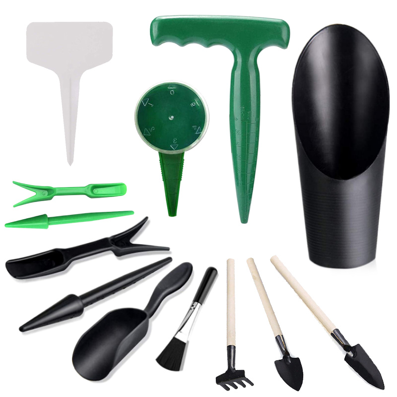 Gardening Tools Labeled - Mini set di attrezzi da giardinaggio