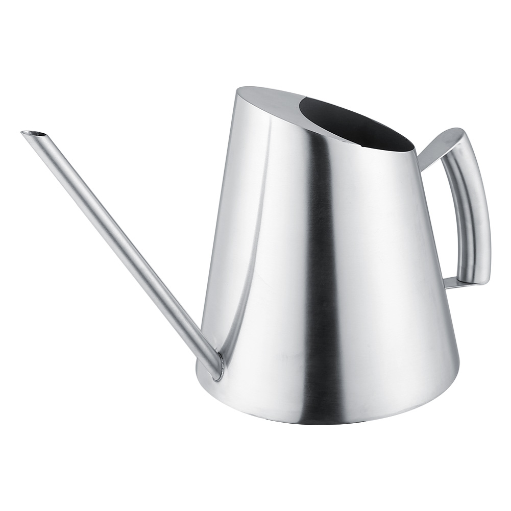 Watering Can Long Spout - Annaffiatoio in acciaio inossidabile da 1,5