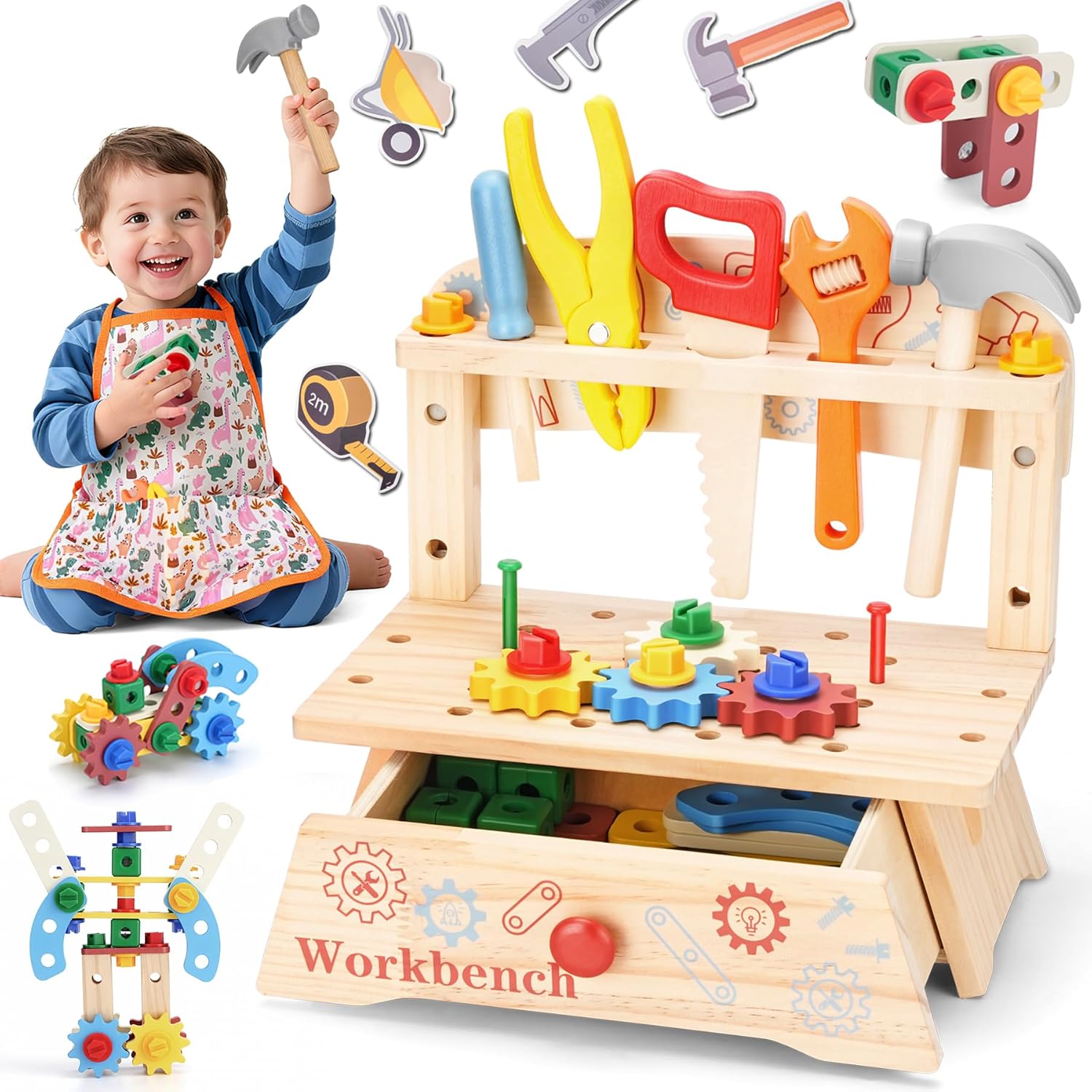 Panca per attrezzi in legno pe - Gardening Tools Girls recensione e prezzo