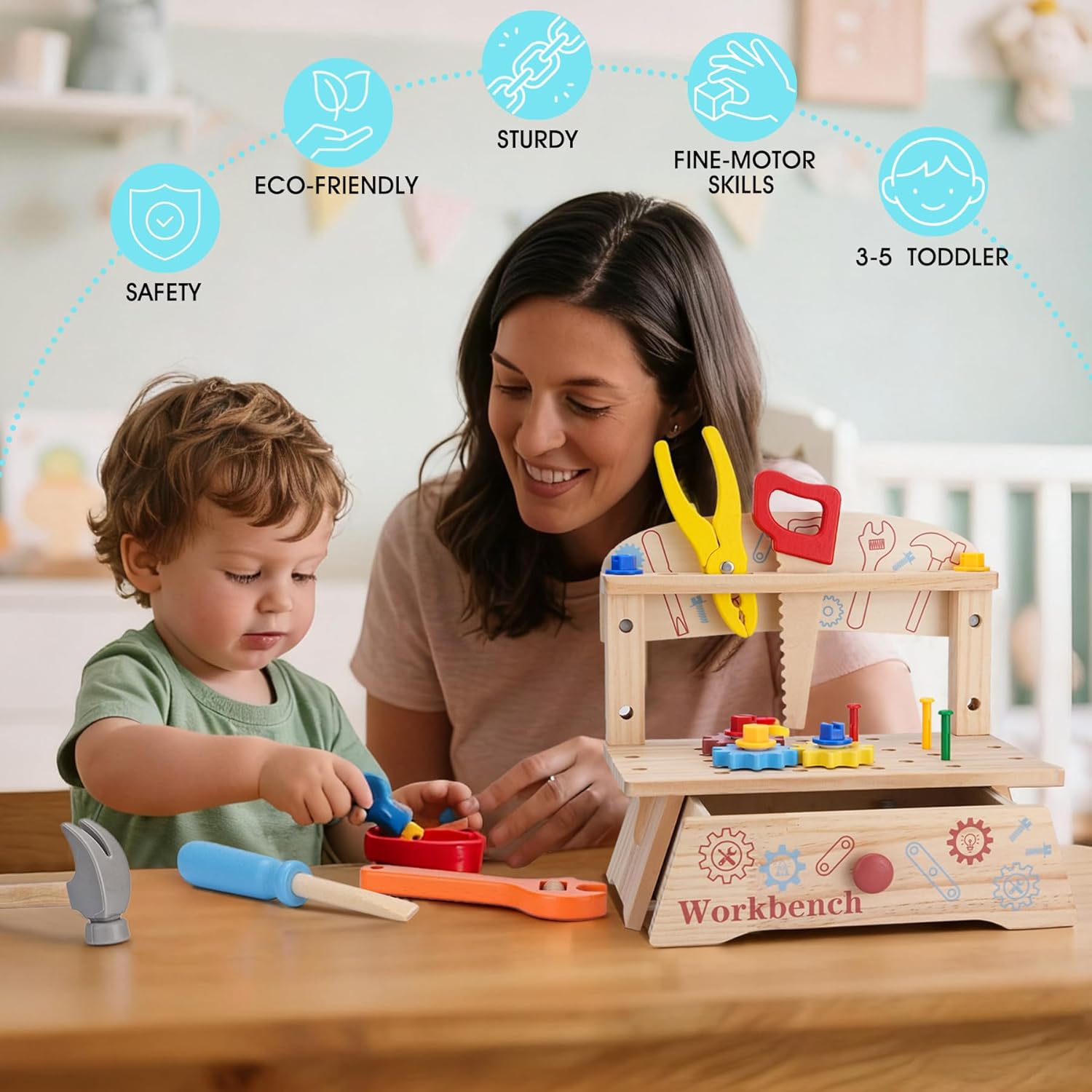 Panca per attrezzi in legno pe - Gardening Tools Girls recensione e prezzo