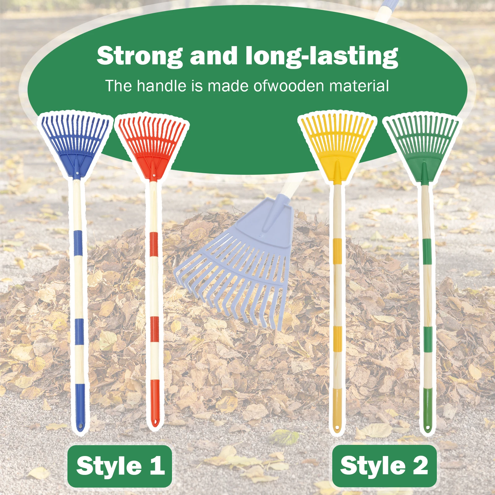 2 pezzi rastrello per foglie p - Gardening Tools For 10 Year Olds recensione e prezzo
