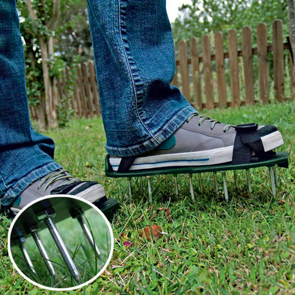 Scarpe aeranti per prato con c - Gardening Tools Long recensione e prezzo