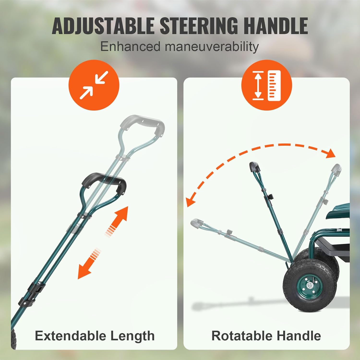 Carrello da Giardino con Sedil - Gardening Tools Uses recensione e prezzo