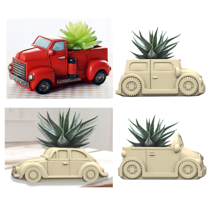 3D Car succulente pianta vaso  - Gardening Tools Cute recensione e prezzo