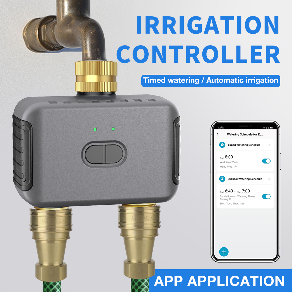 Tuya timer per irrigazione a 2 - Drip Irrigation Kit recensione e prezzo